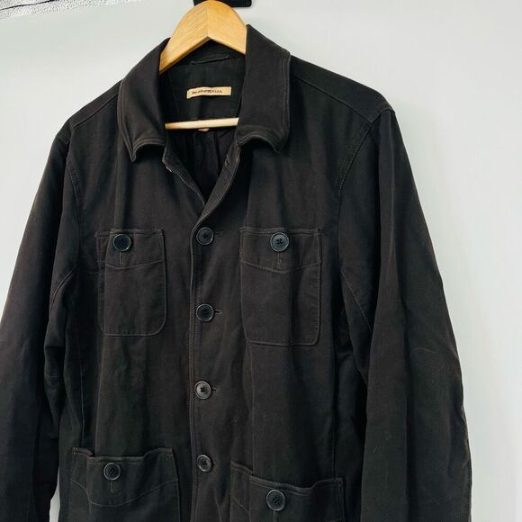 John Varvatos Black Military Jacket - Picture 5 of 8